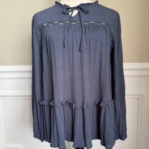NWT Easel Women's Boho Blouse - Picture 2 of 9
